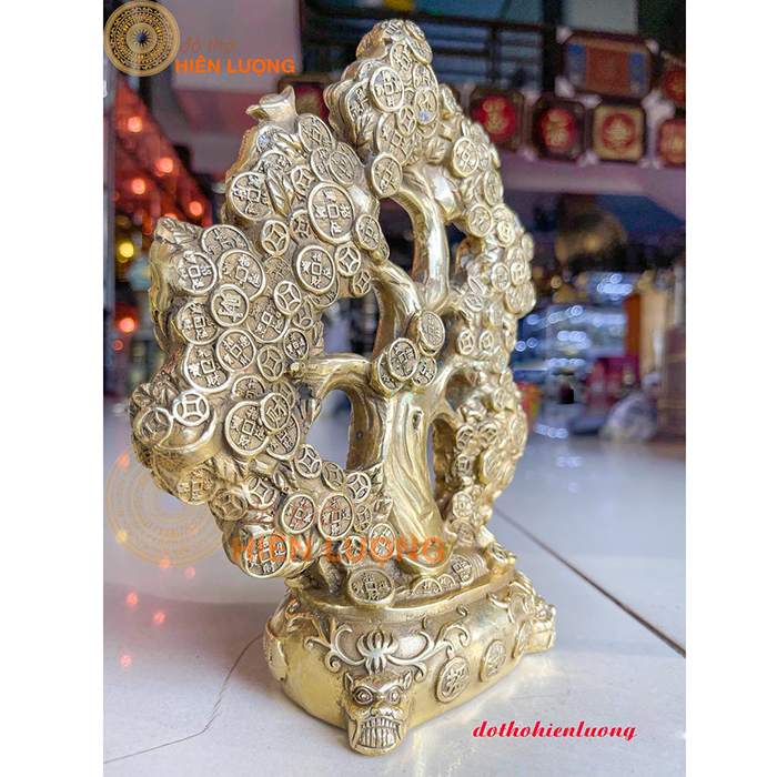 Cây Tiền Tài Lộc Bằng Đồng Lớn
