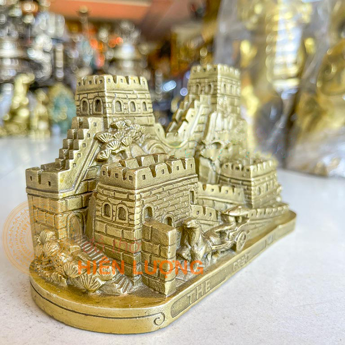 Mô Hình Vạn Lý Trường Thành Bằng Đồng