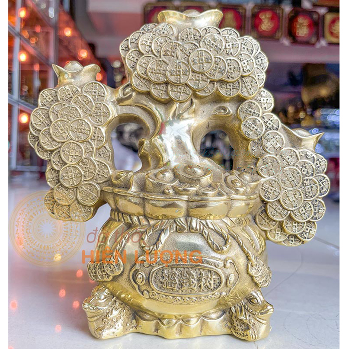 Cây Tiền Tài Lộc Bằng Đồng Nhỏ