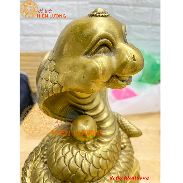 Tượng Rắn Chữ Phúc Mặt Cười