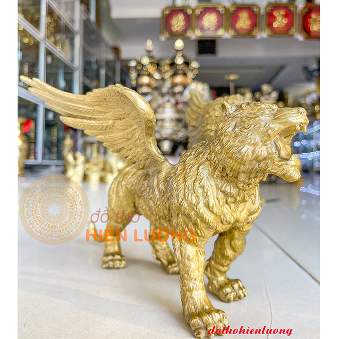 Tượng Hổ Cánh Bằng Đồng