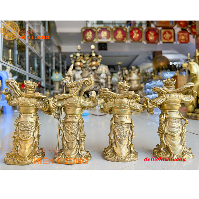 Bộ Tượng Tứ Đại Thiên Vương Bằng Đồng