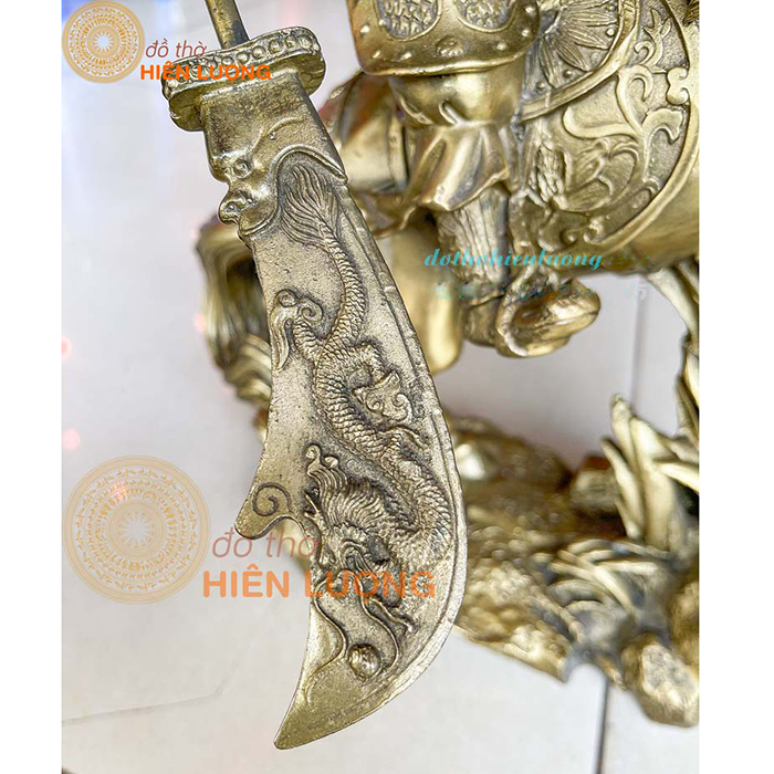 Tượng Quan Công Cưỡi Ngựa - Đại