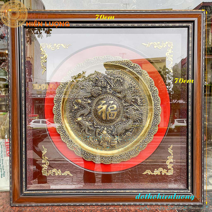 Tranh Treo Tứ Linh Chữ Phúc