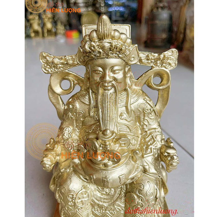 Tượng Ông Phát Tài Lộc Bằng Đồng