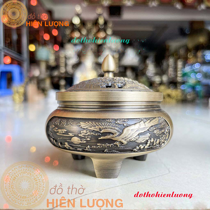 Lư Đốt Trầm Đẹp - Trầm Đại Bàng