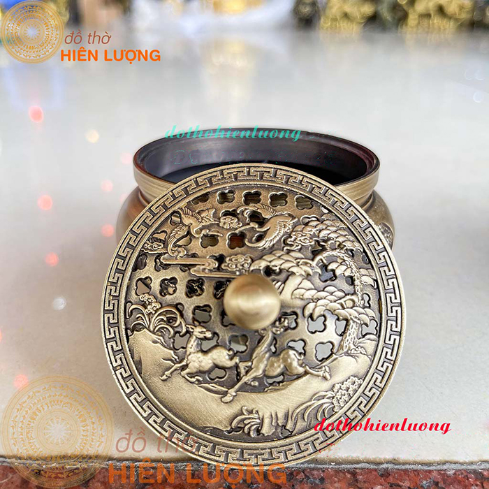 Lư Đốt Trầm Đẹp - Trầm Tùng Hạc