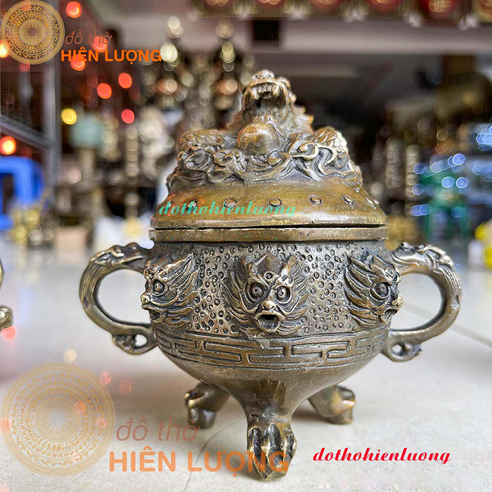 Lư Đốt Trầm Giả Cổ Trầm rồng