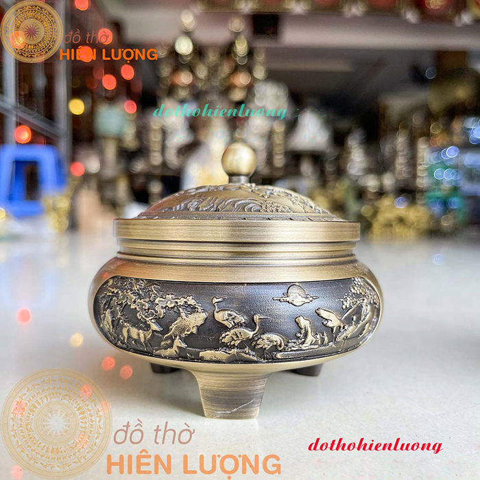 Lư Đốt Trầm Đẹp - Trầm Tùng Hạc