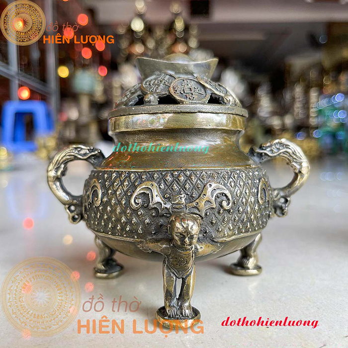 Lư Đốt Trầm Giả Cổ Trầm dơi tiền