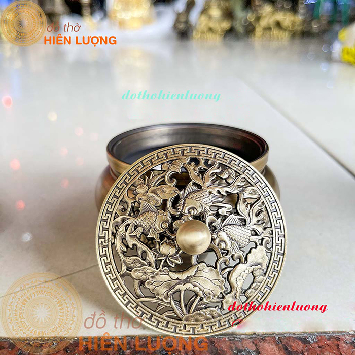 Lư Đốt Trầm Đẹp - Trầm Cá Chép