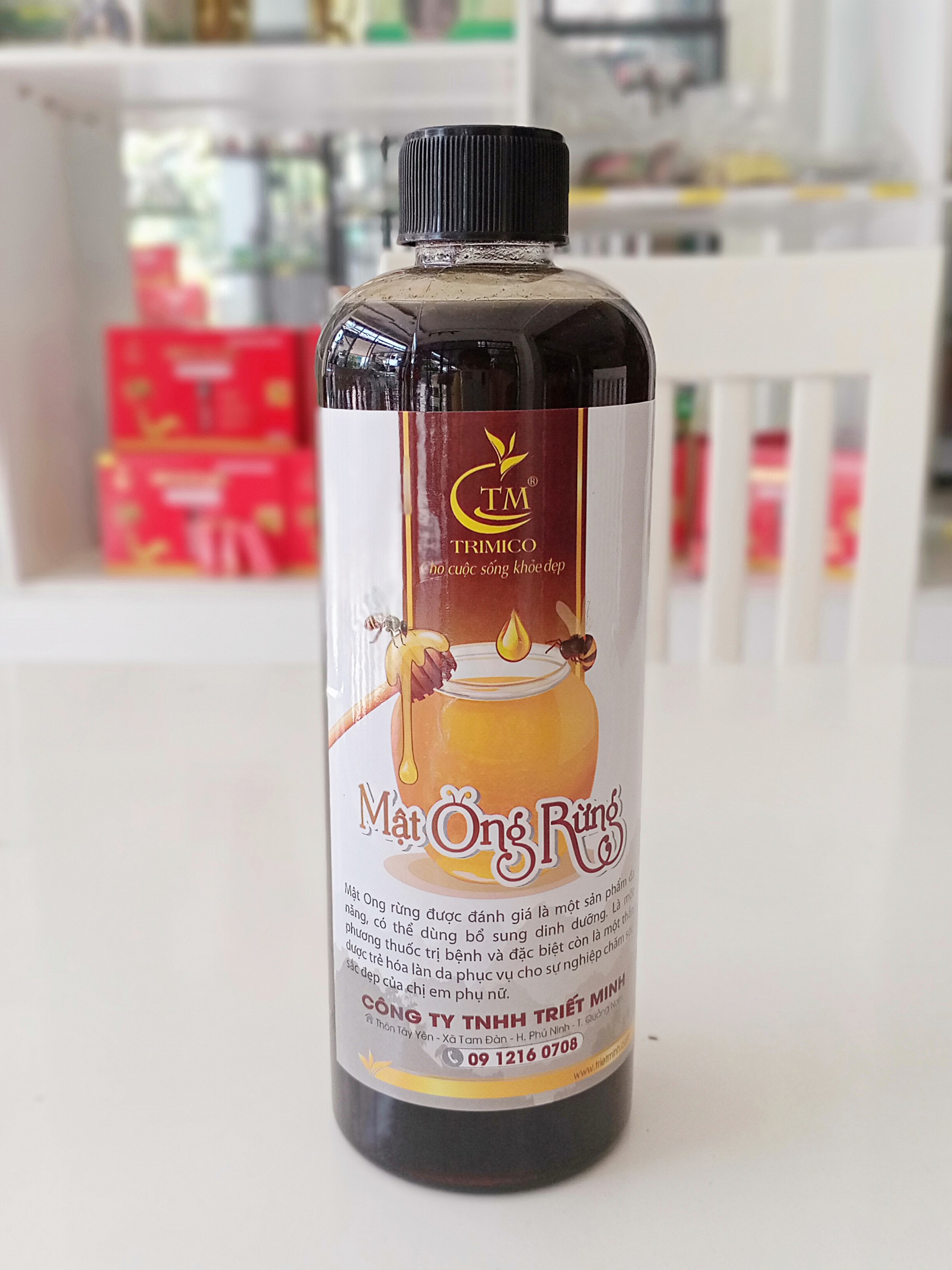 Mật ong đắng chuẩn rừng 500ml