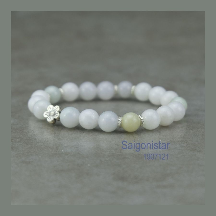 20090803 Trang sức phong thủy hộ mệnh CTjade vòng tay đá Cẩm thạch thiên nhiên