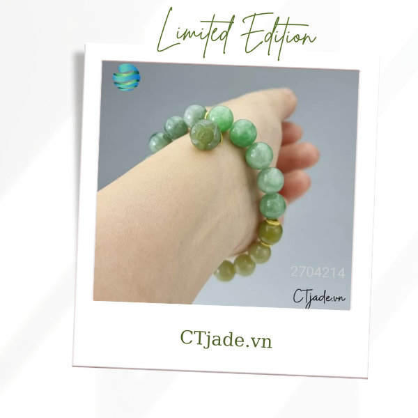 2107314 | Trang Sức Phong Thủy Hộ Mệnh CTjade | Vòng Ngọc Cẩm Thạch Phiên Bản Giới Hạn