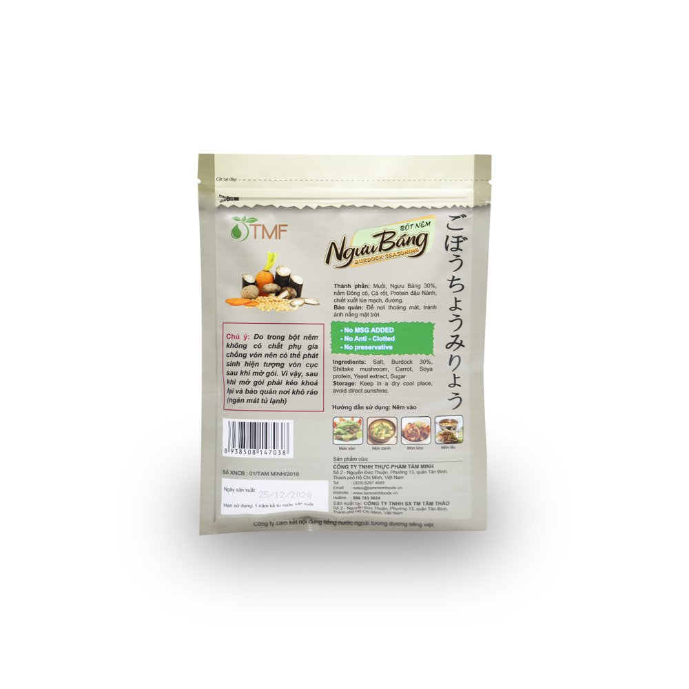 Bột nêm Ngưu báng 200 g