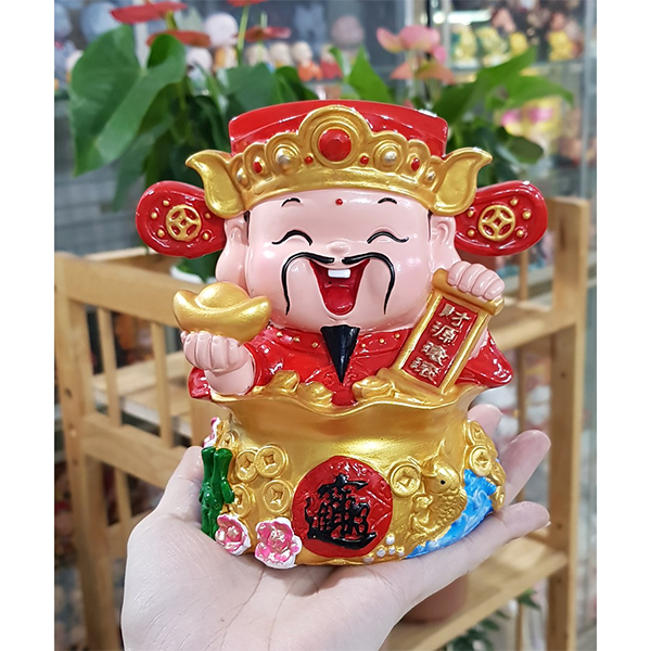 Tượng chibi Thần Tài 14cm đặc ruột