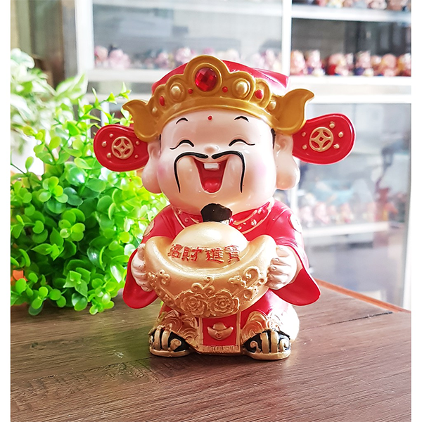 Tượng chibi Thần Tài 14cm đặc ruột