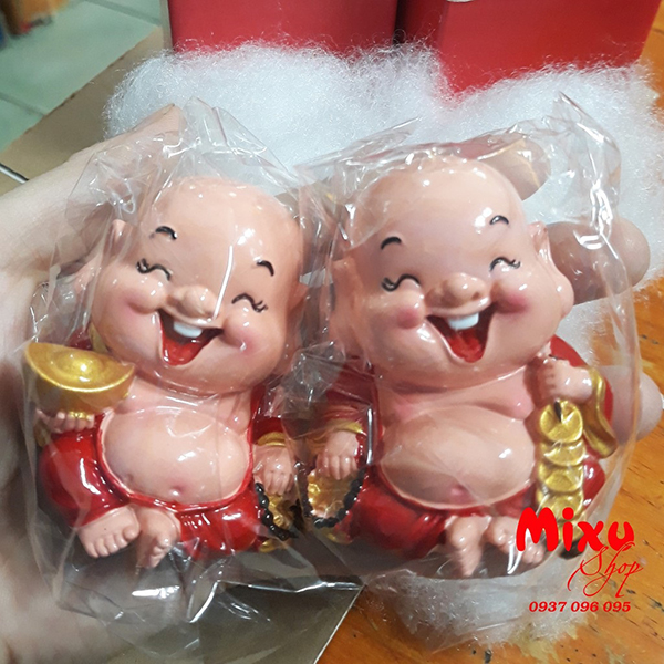 Tượng Chibi Phật Di Lặc 6cm