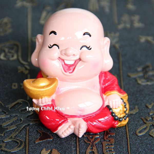 Tượng Chibi Phật Di Lặc 6cm