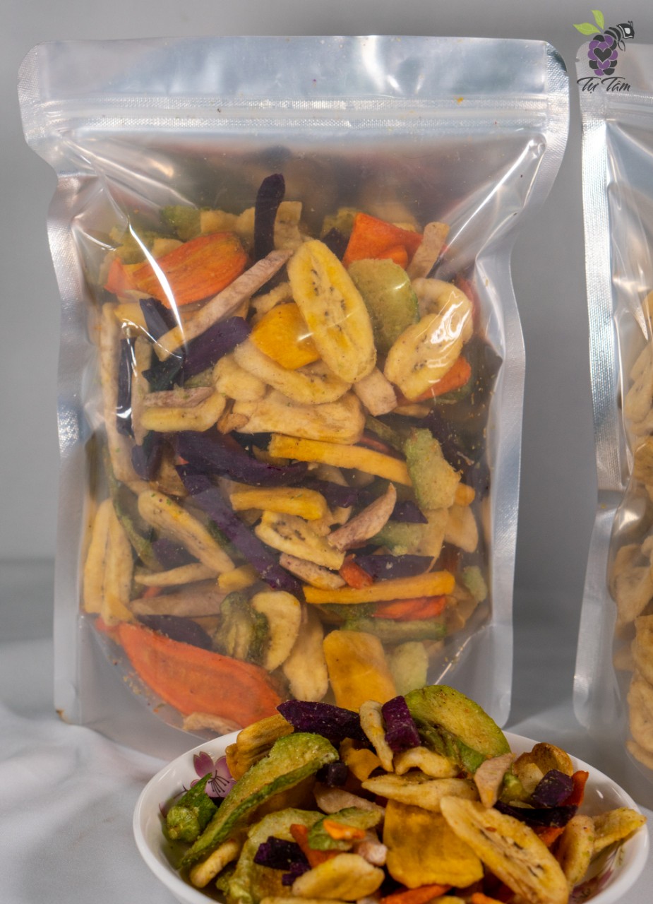 Rau củ sấy đà lạt túi 500g