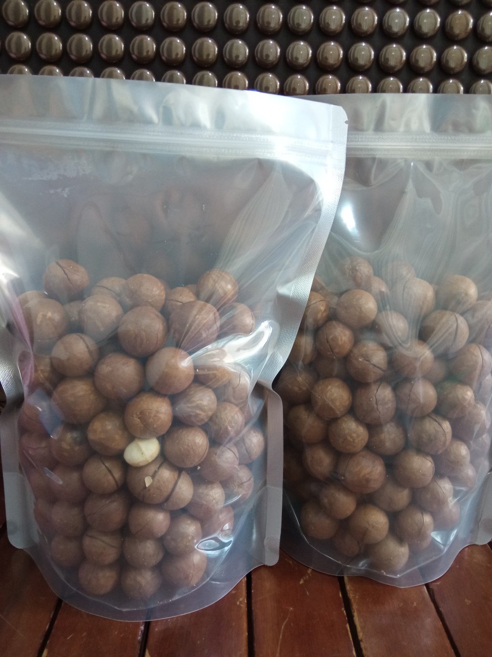 Macca rang mộc túi 1kg