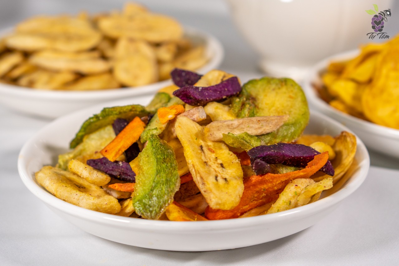 Rau củ sấy đà lạt túi 500g