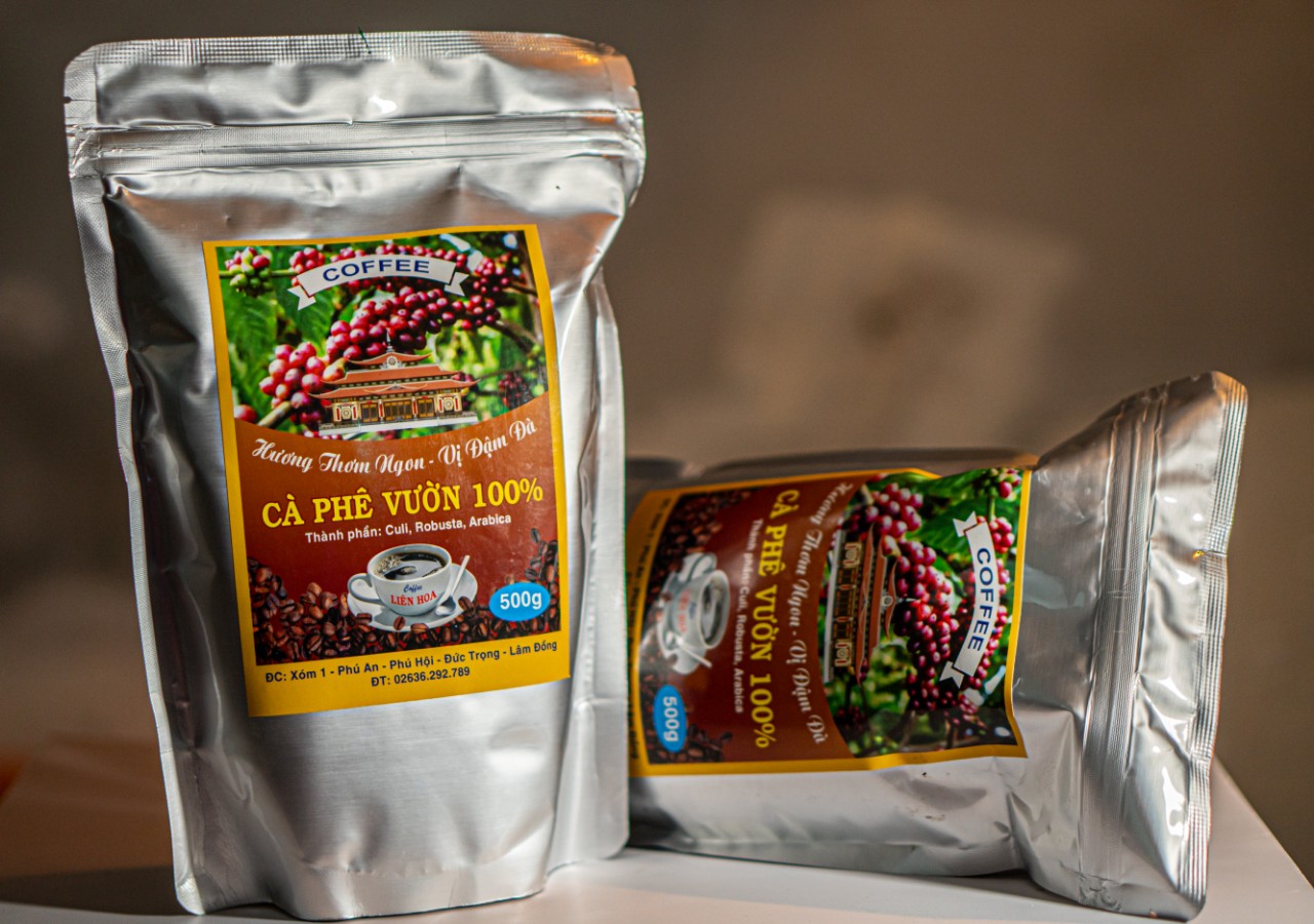 Cà phê nguyên chất túi 500g