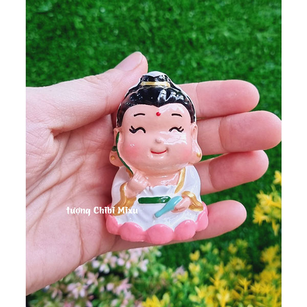 Tượng Phật Bà Quan Âm Bổ Tát 6cm