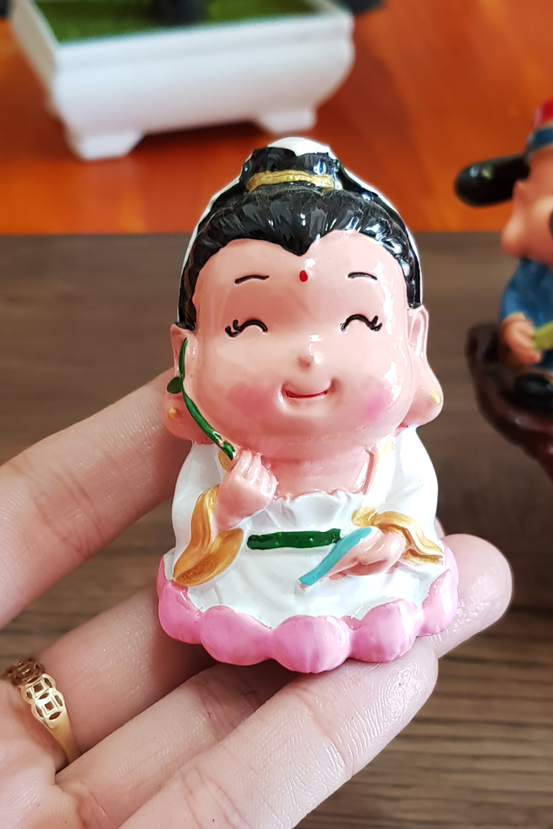 Bộ tượng Tam Đa, Phật Tổ, Quan Âm