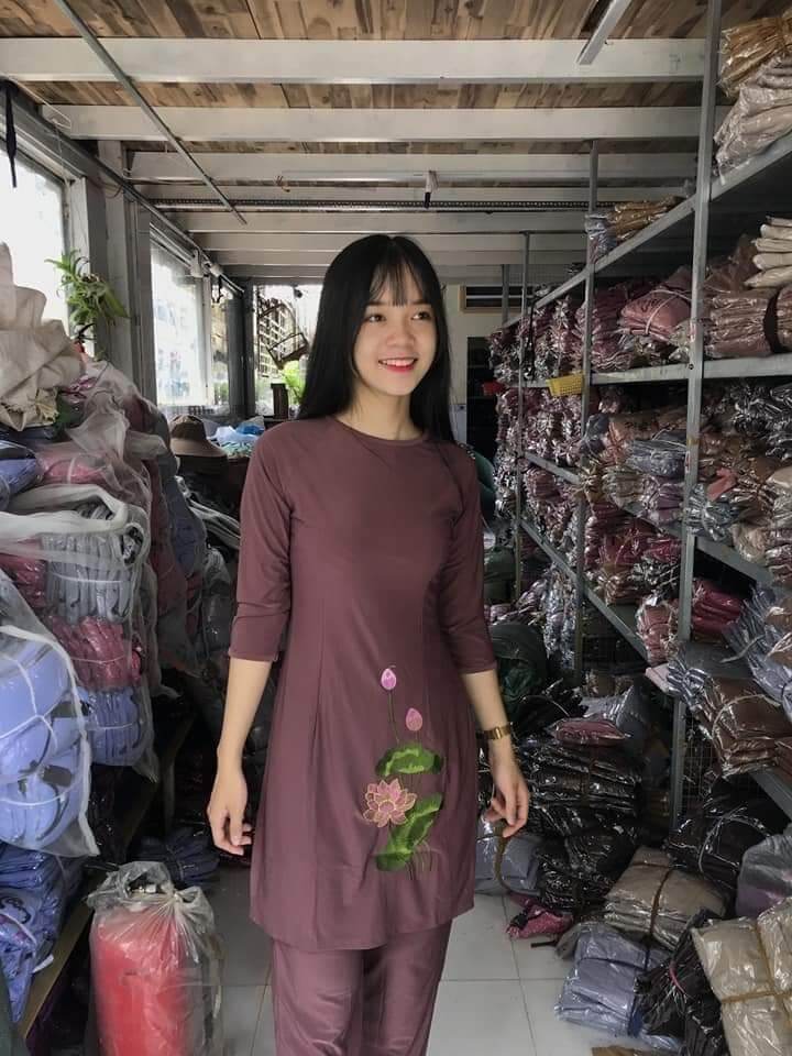 Đồ bộ cắt tân vải thun lạnh (ruốc đậm)