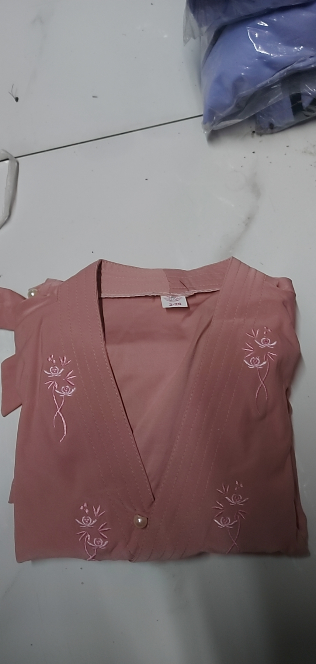 Bộ nữ đi chùa chất thun,đồ lam giá sỉ TH45 