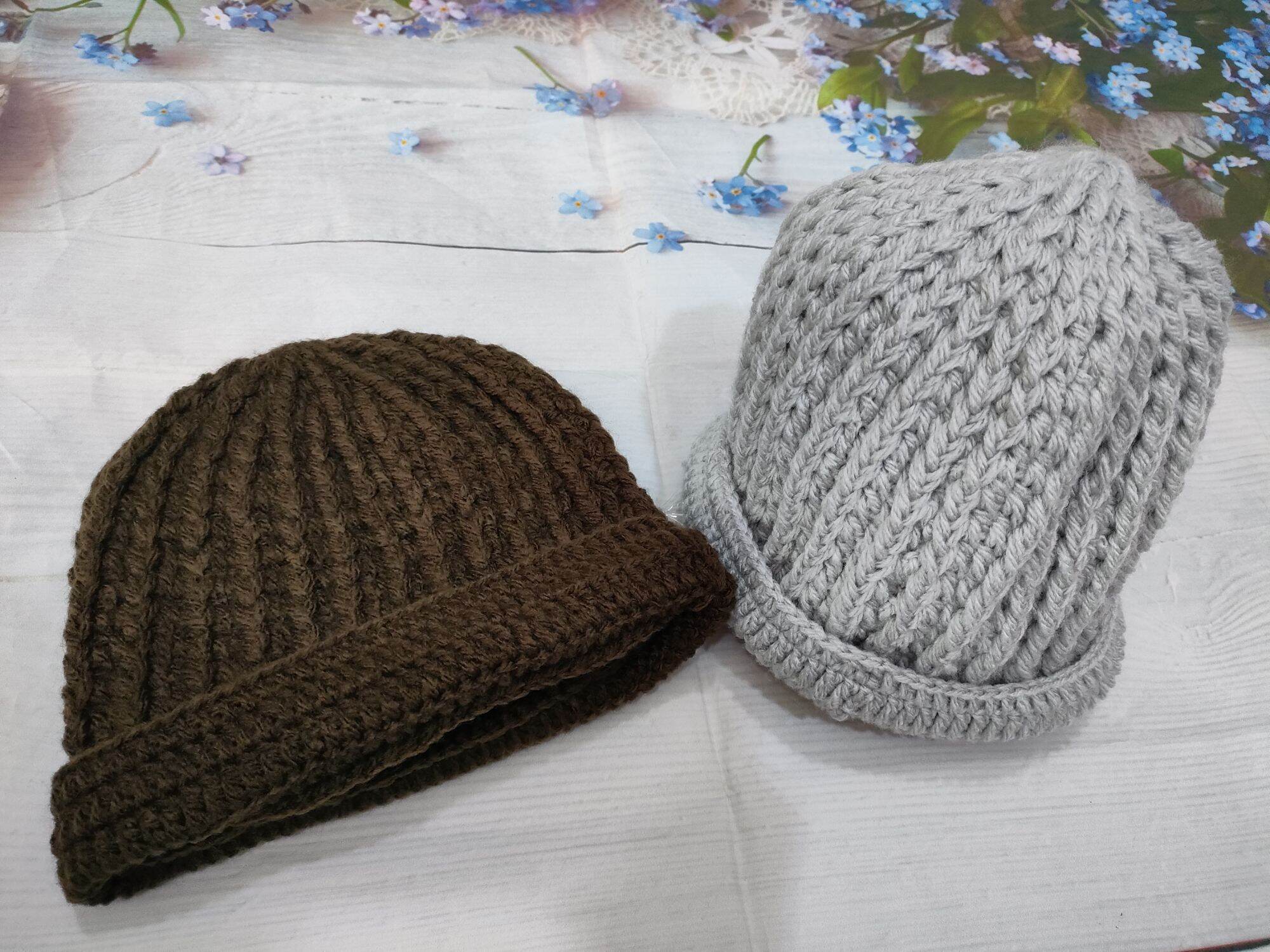 Mũ len nón len (nâu)