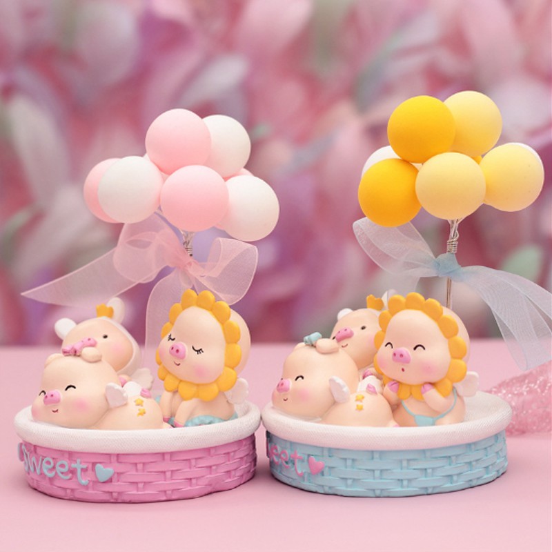 01 Bộ 03 chú kèm bong bóng 