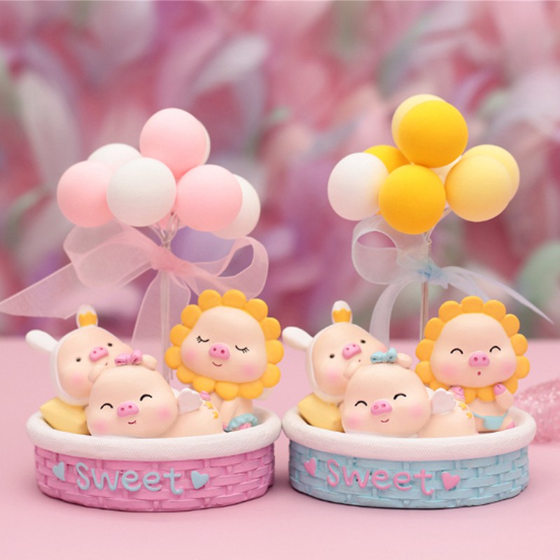 01 Bộ 03 chú kèm bong bóng 