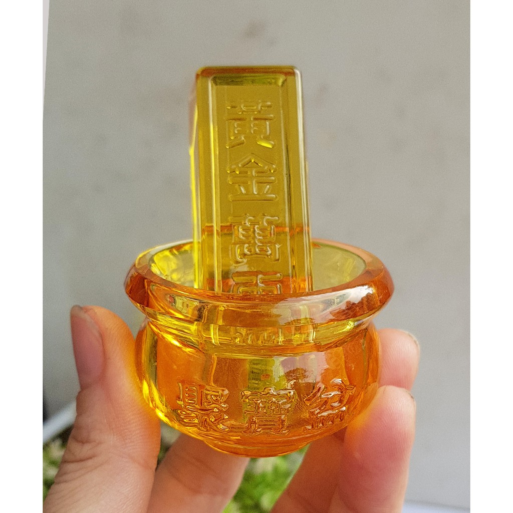 Combo Bát Tụ Bảo size 5cm + 01 thanh vàng 6.5cm