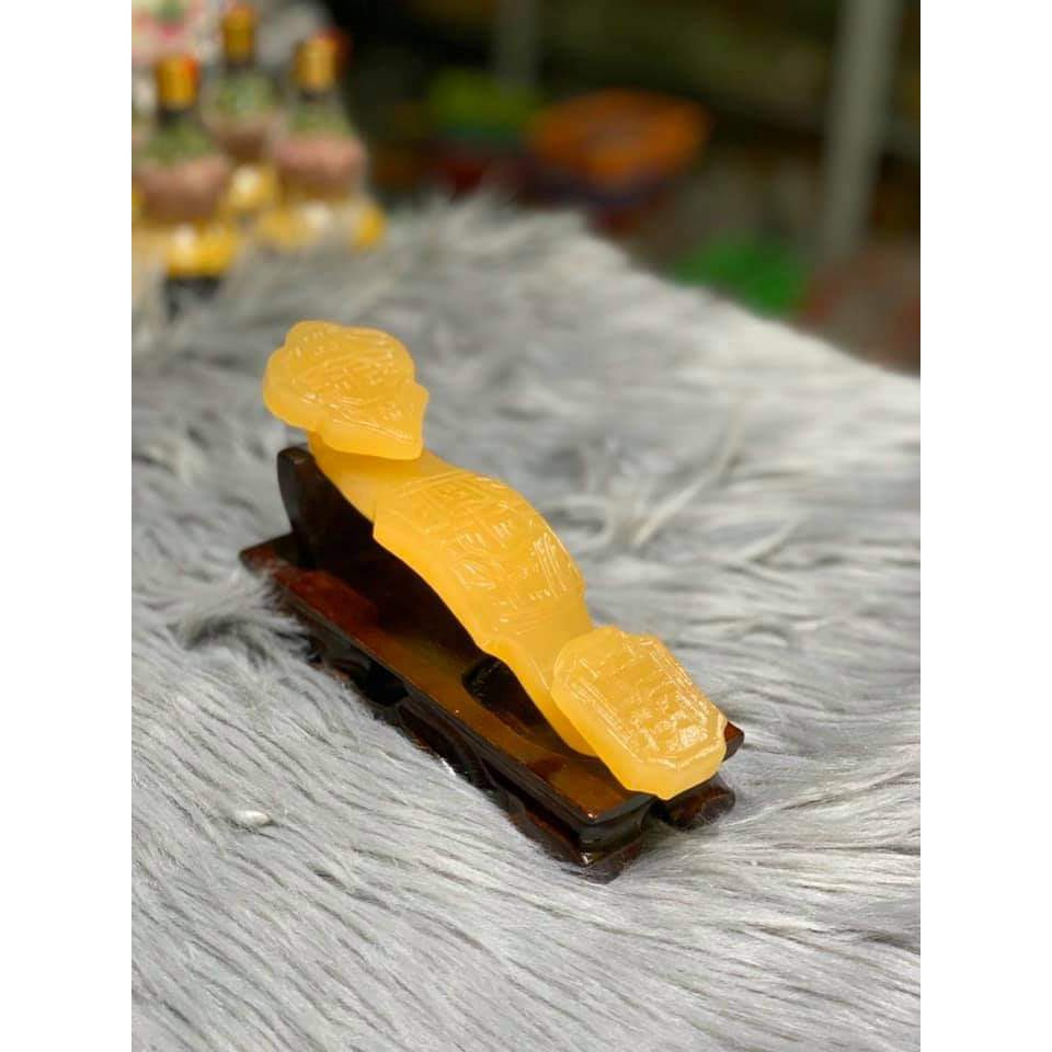 Gậy Như Ý ngọc Hoàng Long size 18cm