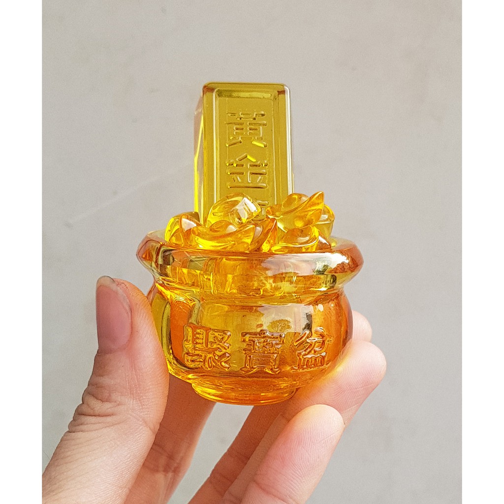 Combo Bát Tụ Bảo, 01 thanh vàng, 10 thỏi vàng 