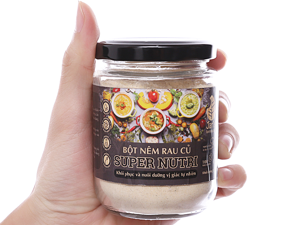 Bột Nêm Rau Củ Super Nutri 125gr - JAN'S