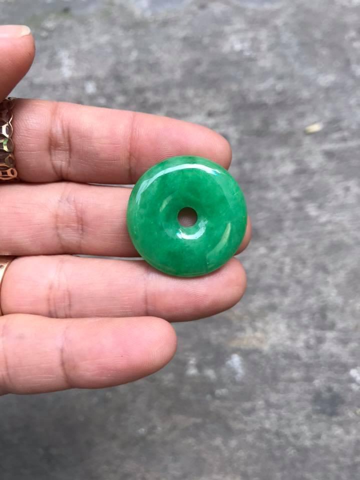 Đồng điếu cẩm thạch xanh lá