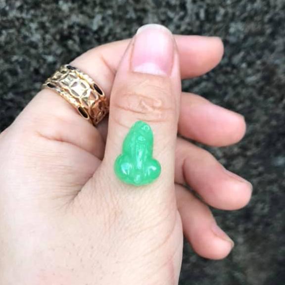 Mặt nhẫn tỳ hưu cẩm thạch