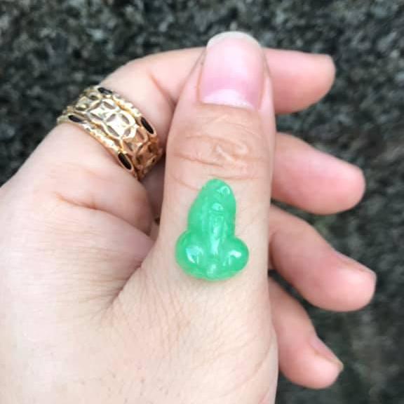 Mặt nhẫn tỳ hưu cẩm thạch