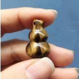 Mặt dây chuyền hồ lô mắt hổ nâu ánh vàng