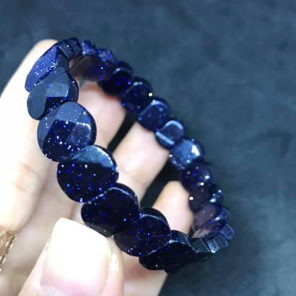 Vòng tay kim sa bản dẹp cắt giác