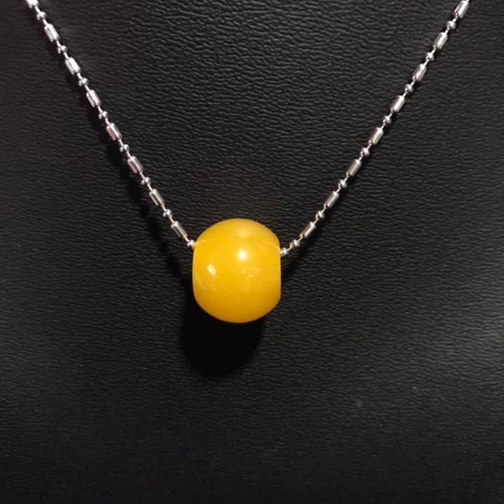 Lu thống đá mã não vàng 13ly