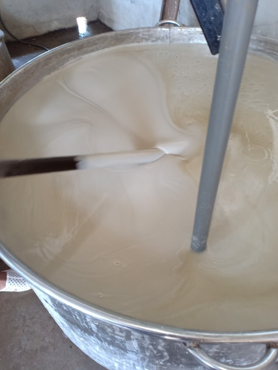 Miến dong (Tráng thái tay)