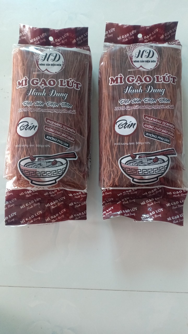 Mì gạo lứt (Bún đỏ)