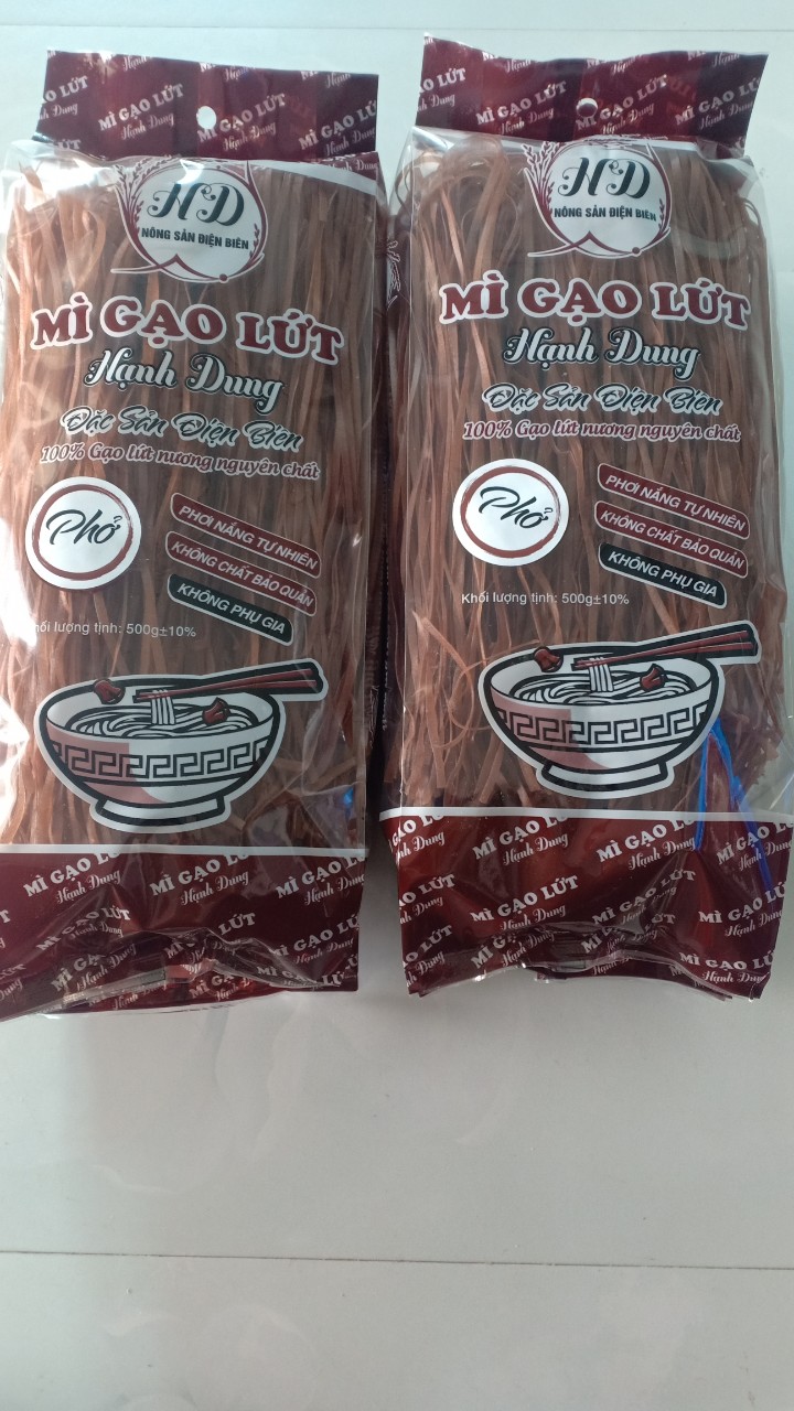 Mì gạo lứt (Phở đỏ)