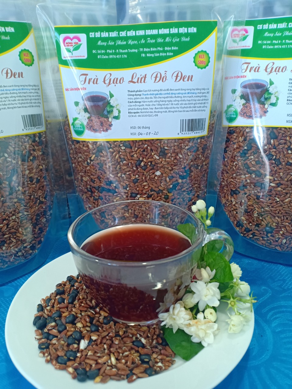 Trà gạo lứt đỗ đen