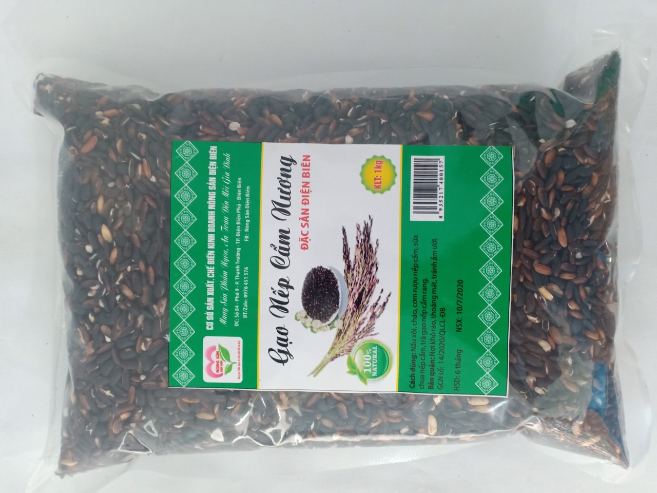 Gạo Nếp Cẩm Nương Điện Biên