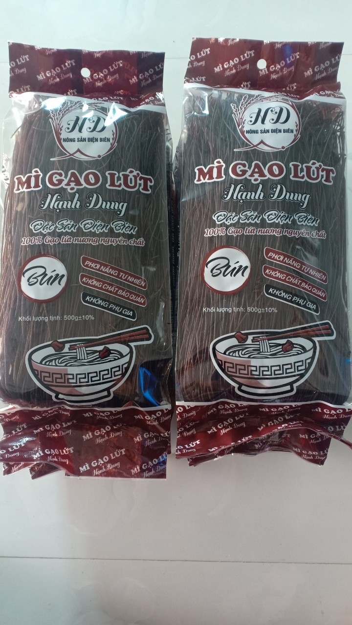 Mì gạo lứt (Bún đen) 